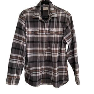 Jachs ~ heavy weight plaid shirt ~ size Medium